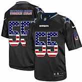 Nike Broncos 55 Bradley Chubb Black USA Flag Fashion Limited Jerseys Dyin,baseball caps,new era cap wholesale,wholesale hats